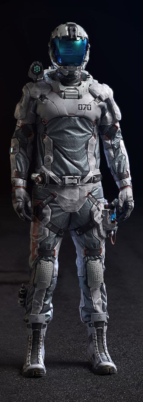 Col Rigel Lightweight Eva Suit Full Suit Sci Fi Concept Art Space