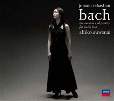 Akiko Suwanai J S Bach Sonatas And Partitas For Violin Solo SACD Hybrid JAPAN EBay