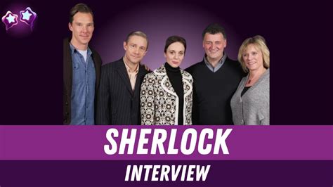 Sherlock Bbc Tv Cast Interview Benedict Cumberbatch Martin Freeman