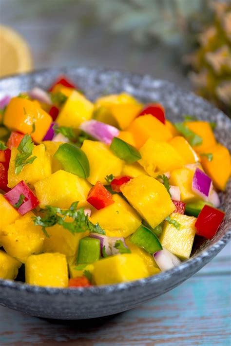 Pineapple Mango Salsa Recipes The Recipes Home