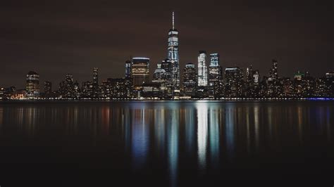 New York City Night Wallpaper 4k