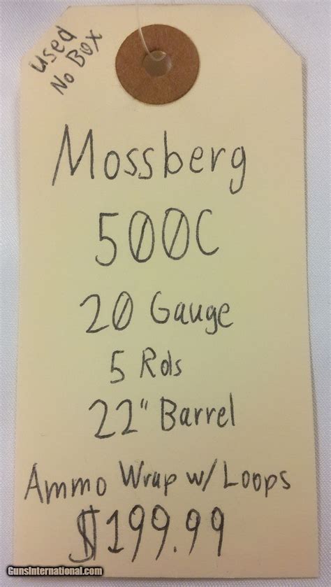MOSSBERG 500C 20 GA
