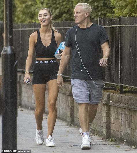 Made In Chelseas Sophie Habboo And Jamie Laing Visit Gym Daily Mail Online