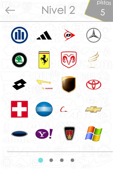 Juego Logo Quiz Logos De Marcas Con Nombres Respuestas Nivel 1 Al 8