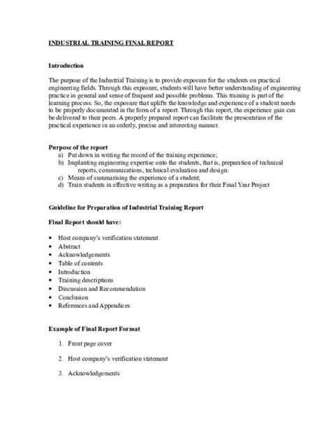 According to chapter 13, the conclusions section of a typical recommendation report provides a summary of the report. (DOC) INDUSTRIAL TRAINING FINAL REPORT | mira jamal ...