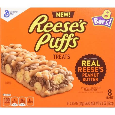 general mills reese s puffs treats box 6 8oz 192g sweets from heaven