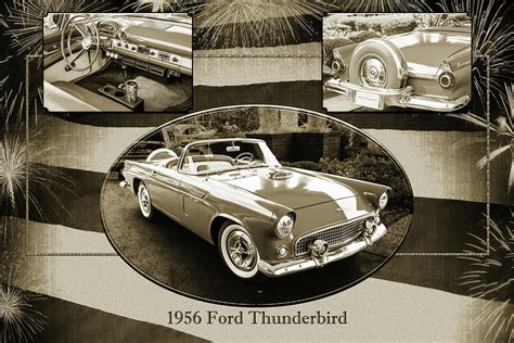 1956 Ford Thunderbird 551051 Photograph By M K Miller Fine Art America