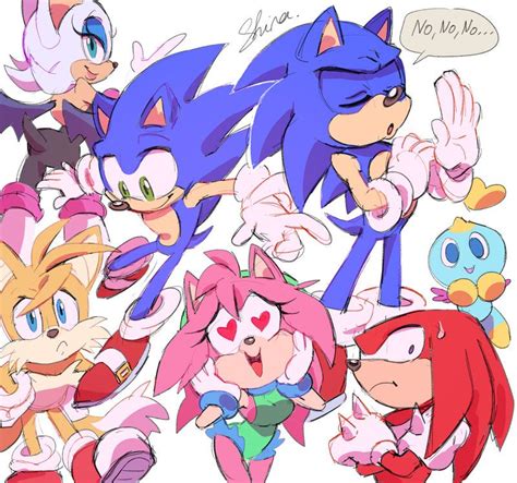 08 By Shira Hedgie On Deviantart Sonic The Hedgehog Sonic And Shadow