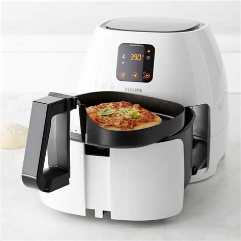 New fat removal technology is designed to extract and capture fat from the. Philips Avance XL Air Fryer Pizza Pan | Williams Sonoma