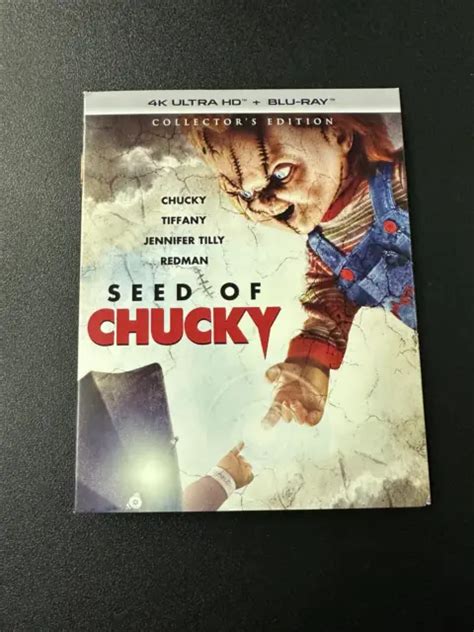Seed Of Chucky Collectors Edition 4k Ultra Hd Blu Ray New Sealed