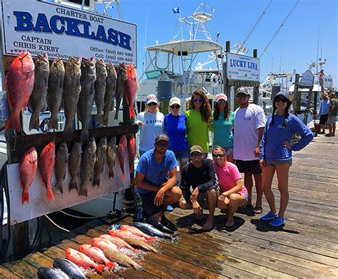 Charter Boat Backlash Offshore Deep Sea Fishing Destin Florida