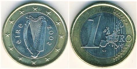 Moneda 1 Euro 2002 2006 De Irlanda Valor Actualizado Foronum