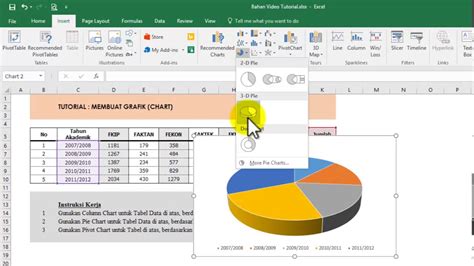 Tutorial Membuat Grafik Di Excel Tutorial Iki Rek