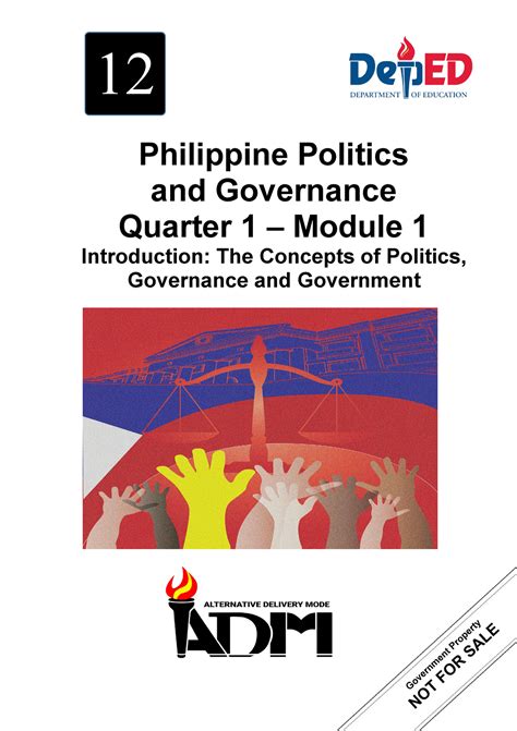 Ap 12 Q1 Mod1 Introduction The Concepts Of Politics Governance And Government 12 Philippine