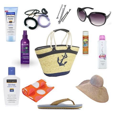 face fashion and life beach bag essentials