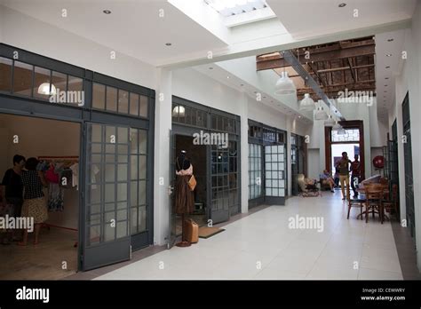 Salt Circle Arcade In Woodstock Cape Town Stock Photo Alamy