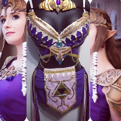 Princess Zelda Outfit Rave Bra Rave Wear By Richmahoganylife Rave