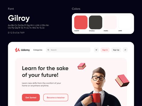 Udemy Landing Page Redesign By Dmitry Lauretsky For Ronas It Uiux