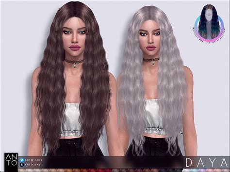 Anto Daya Hairstyle Sims Hair Womens Hairstyles Sims 4