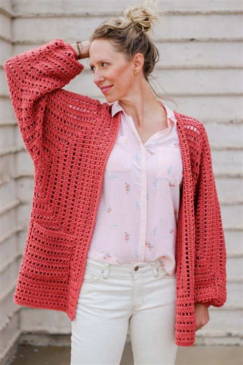 Shockingly Easy Crochet Cardigan Pattern Made From 2 Hexagons Free