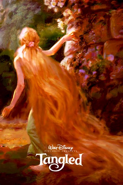 Tangled Concept Art Poster Rapunzel Of Disney S Tangled Photo