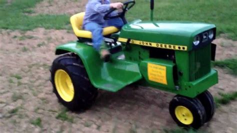 John Deere 110 Narrow Front End Tricycle Youtube