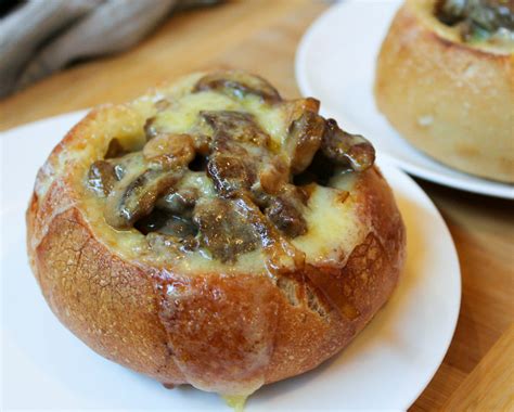 How to make philly cheesesteak salad bowls. Philly Cheesesteak Bread Bowl - Icing On The Steak
