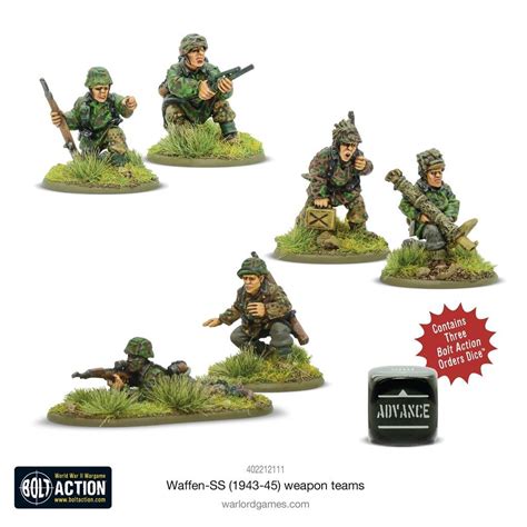 Bolt Action Waffen Ss 1943 45 Weapons Teams 402212111