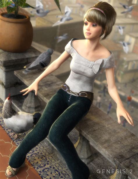 Jangles Outfit For Genesis 2 Females Daz 3d