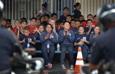 Anaheim Pds Cops 4 Kids Junior Cadets Put Through Weekend Academy