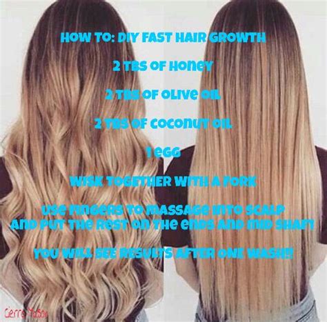 Black hair can sometimes grow a bit slower than this, but not much. DIY: HOW TO GROW YOUR HAIR FAST | Hair growth diy, How to ...