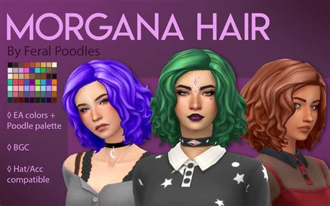Morgana Hair ⋆ Ts4 Mods ⋆ The Sims Base