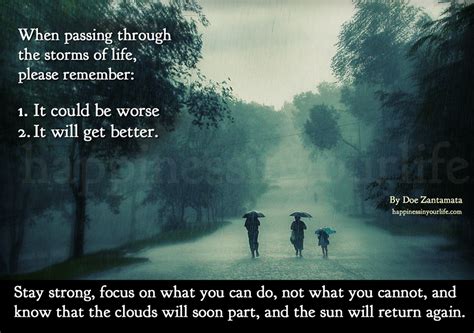 Weathering The Storms Of Life Quotes Quotesgram