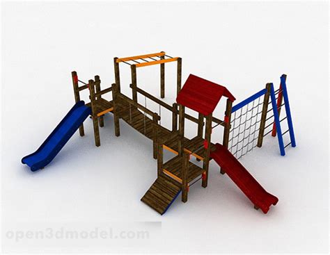Park Slide Playground Free 3d Model Max Open3dmodel