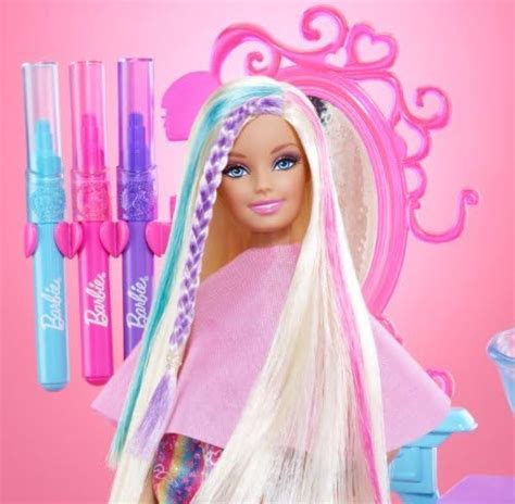 Barbie Hairtastic Color And Wash Salon Playset