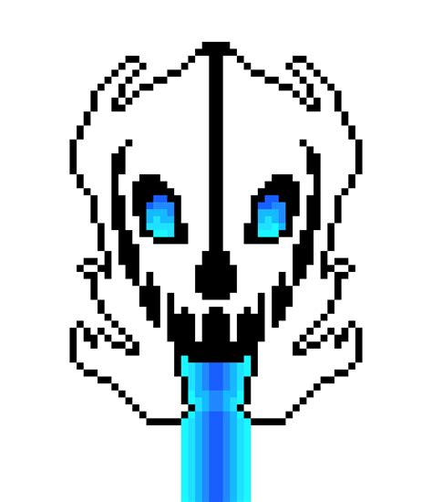 Gaster Blaster Dot Art Adam Pixel Art Maker