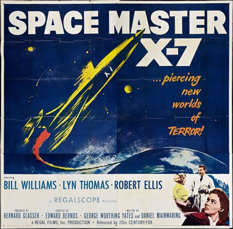 Space Master X 7 20th Century Fox 1958 Its Pointy End Piercing