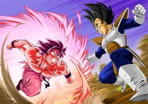 Goku Vs Vegeta Dragon Ball Gt Dragon Z Dragon Ball Super Goku Dragon