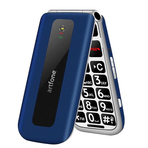 Buy Artfone Big Button Mobile Phone For Elderly Senior Flip Phones Sim