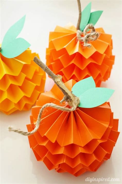 How To Make A Pumpkin Out Of Construction Paper Element