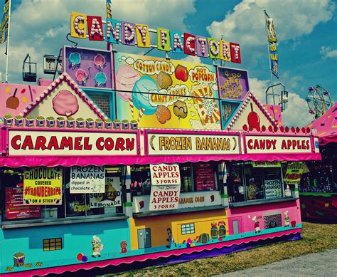 Candy Factor Carnival Food Vendor Photograph By Eye Shutter To Think