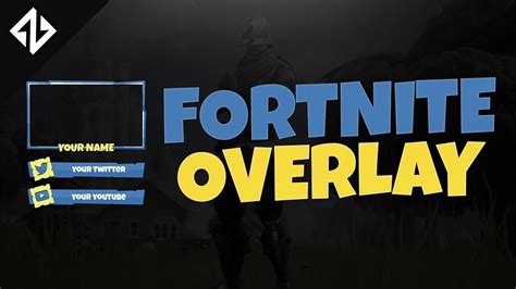 Free Fortnite Battle Royale Stream Overlay Template Photoshop Cccs6