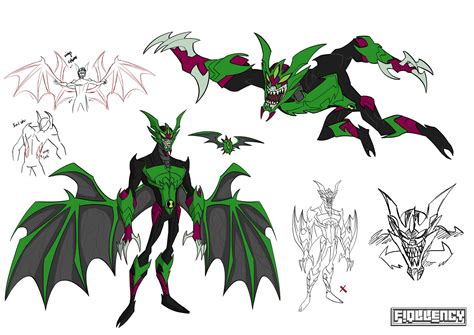 Whampire Redesign By Fiqllency On Deviantart Ben 10 Comics Ben 10