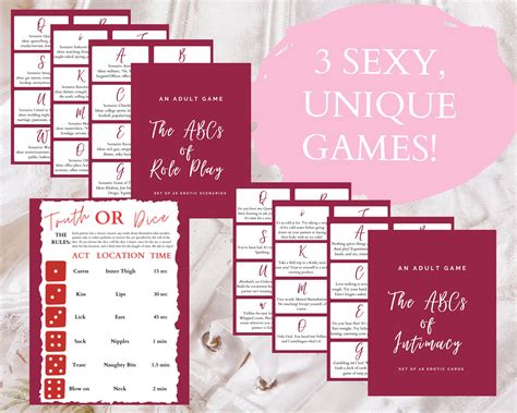 Ultimate Naughty Sex Game Bundle Naughty Digital Printable Download