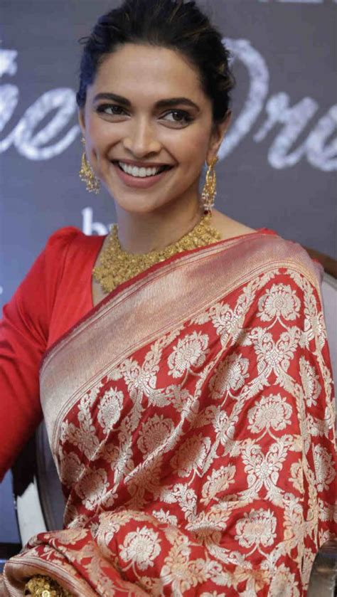 Not that it was unexpected, as deepika padukone in saree. Deepika Padukone loves red sarees and these photos will ...