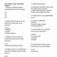 Koleksi Kuiz Sempena Ihya Ramadhan