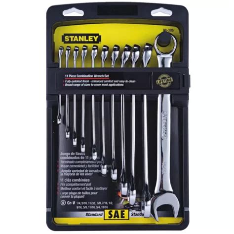 Stanley Sae Combination Wrench Set 11 Piece Okb Depot