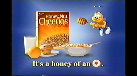Honey Nut Cheerios Cereal By General Mills Ad From 2001 Youtube