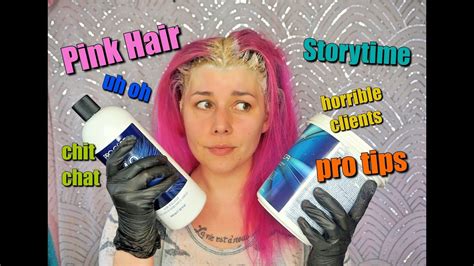 Lets Color My Hair Pink And Story Time Youtube