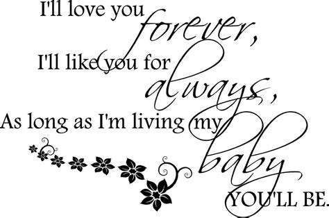 I Love You Forever Book Quotes Houses And Apartments For Rent
